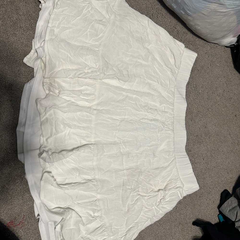 Torrid White Circle Skater Skirt